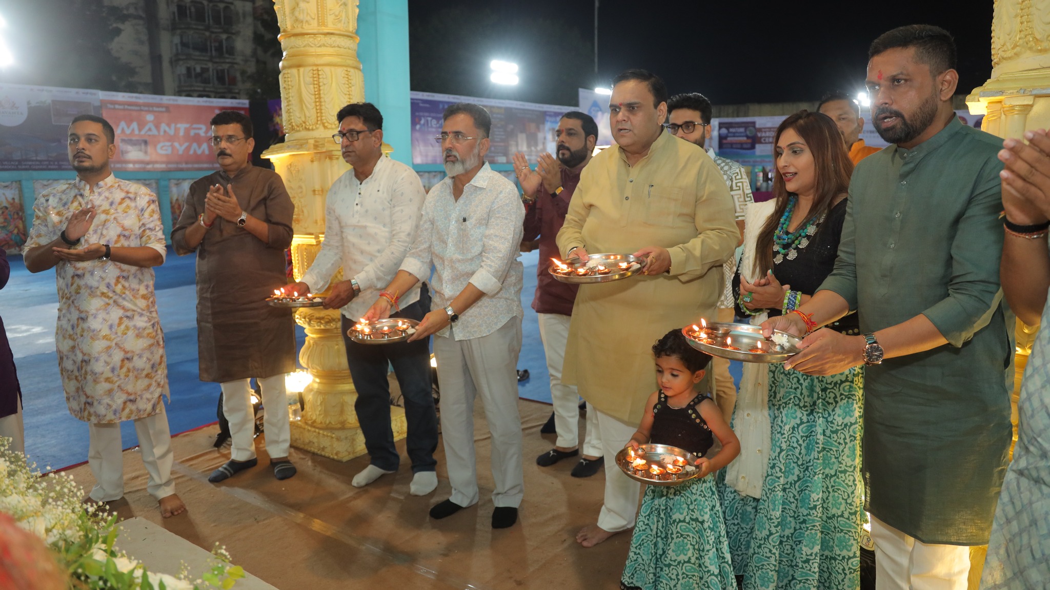 તા.૦૭-૧૦-૨૦૨૪ ના રોજ બારડોલીના લોટસ ગ્રુપ ખાતે નવરાત્રી ઉત્સવ ૨૦૨૪ નો ૫ મો દિવસ ઉજવાયો.